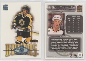 2000-01 Pacific Paramount Ice Blue /50 Joe Thornton #23