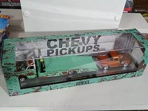 M2 CHEVY PU's 1968 Chevrolet C60 Truck and 1958 Chevrolet Apache Steps SIDE TORN - Picture 1 of 8