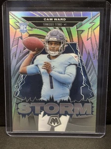 CAM WARD Rookie Storm Silver SP 2025 Panini Mosaic Football #2 - Bild 1 von 2