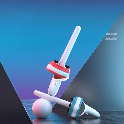 Controller Lightsaber for Beat Saber VR Game Handles Oculus Quest 2 Controllers - Image 1 of 4
