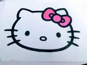 Hello Kitty Aufkleber - Bild 1 von 2