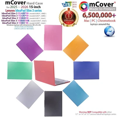 НОВЫЙ mCover® для 2025+ 15 дюймов Lenovo IdeaPad Slim 3 15AHP10 15ARP10 15IRH10 15IRU10 - Изображение 1 из 4