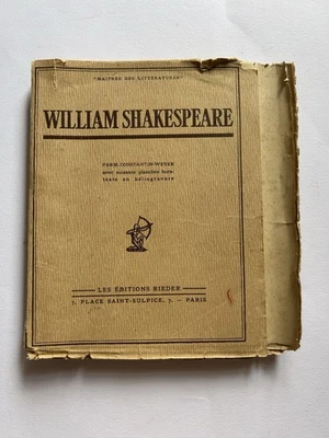 William Shakespeare – Num 120/150 - Constantin-Weyer – Ed. Rieder 1929 - Immagine 1 di 4