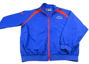 Florida Gators Jacket Mens L Blue Nike NCAA Football Sports Long Sleeve Full Zip - Picture 1 of 8