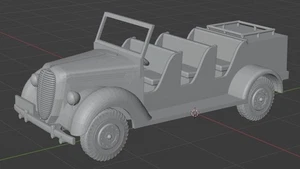 54mm/1:32nd scale Resin WW2 Ford DAF 91Y 1.0t – PAG-trekker - Bild 1 von 3