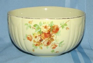 Hall Superior Quality Kitchenwear Bowl 8 5/8" Radiance Yellow Rose. Made in USA. - Picture 1 of 3