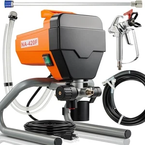 Airless Paint Sprayer, 3300PSI High Efficiency Stand Electric Airless Paint S... - Picture 1 of 6