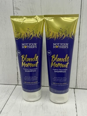 2 Not Your Mother's Blonde Moment Purple Treatment Shampoo 8 fl Oz - Image 1 of 4
