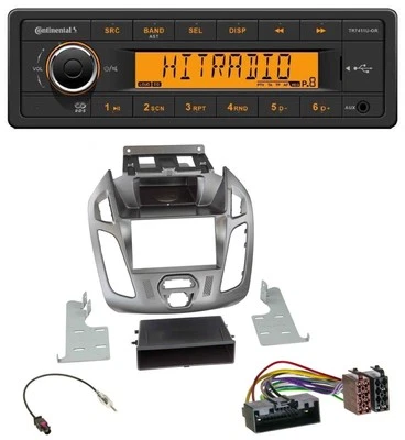 Continental 1DIN USB AUX MP3 Autoradio für Ford Connect Transit 2012-2018 ohne D - Bild 1 von 4
