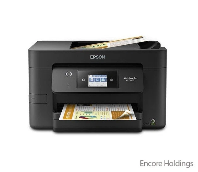 Epson WorkForce Pro WF-3820 Wireless All-in-One Printer - Print, C11CJ07201 - Image 1 of 1