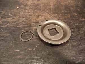 1976 HUSQVARNA WR250 250 WR KICKSTART KICK START SHAFT RETURN SPRING RETAINER  - Picture 1 of 7