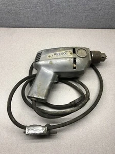 Kresco 3/8" Drill Model KR-2A 3.0 Amps 115vac - Tested - Repair/display - Picture 1 of 8