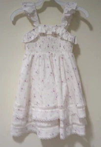NWT Cheeky Plum Purple Floral Dress Girl's Size 8 - Picture 1 of 2