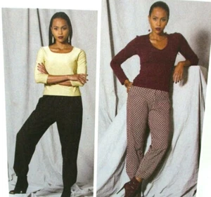 Marcy Tilton Voque Sewing Pattern V9228 Casual Loose Pants Size xs small medium - Picture 1 of 6