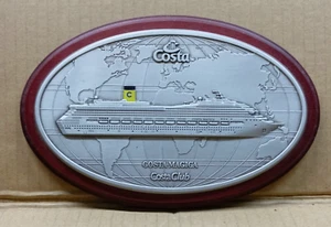 Crest Placca Nave da Crociera Costa Magica Costa Club - Picture 1 of 2