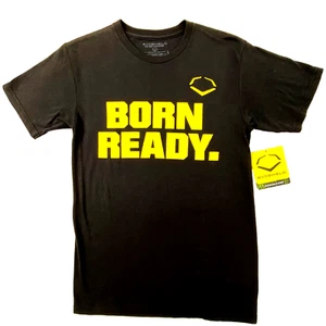 Camiseta EvoShield BORN READY cuello redondo para hombre talla pequeña manga corta negra - Imagen 1 de 8