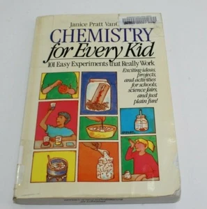 Janice Pratt VanCleave's Chemisrty For Every Kid 101 Easy Experiments  - Picture 1 of 5