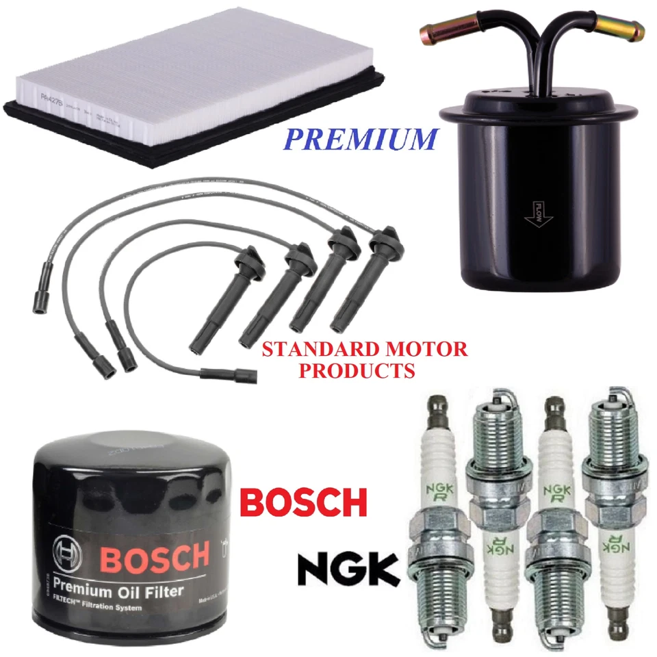 Kit de afinación filtros bujías de cable para SUBARU FORESTER H4 2,5 L 1999 Foto 1 de 1