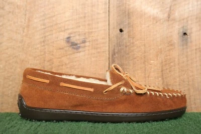 Zapatillas mocasín vintage MINNETONKA forradas de gamuza suela dura para hombre talla 6 Foto 1 de 4