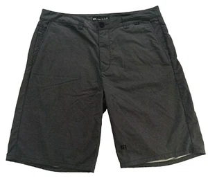 Travis Mathew Golf Shorts 36x10 Dark Gray Stretch Flat Front Nylon Poly. Spandex - Picture 1 of 8