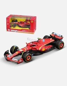 New BBURAGO 1:43 2024 FERRARI FORMULA 1 F1 SF24 #55 Carlos Sainz Model CAR - Picture 1 of 4