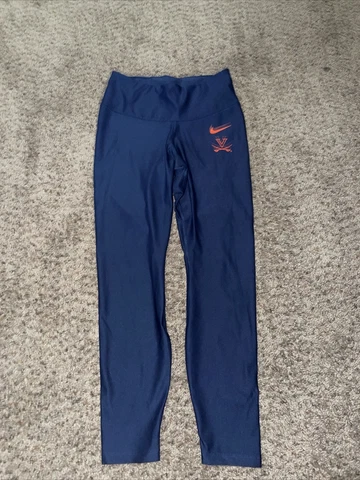Virginia Cavaliers NCAA Nike Dri-Fit Leggings Yoga Pants Size L Cover