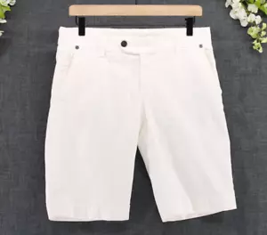 Citizens Of Humanity Women's Bermuda White Denim Jean Shorts Solid Sz 29 - Picture 1 of 8