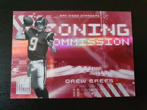 Drew Brees 2006 Donruss Elite Football Card /250 Red Zoning Commission NFL - Picture 1 of 2
