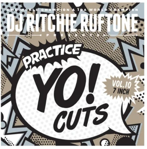Ritchie Ruftone Practice Yo! Cuts Vol. 10 ::: 7" GOLD Scratch Record - Picture 1 of 4