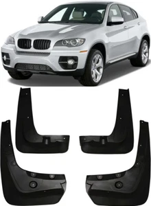 For BMW X6 E71 Series 2008-2014 Splash Guards Mud Flaps Front & Rear - Picture 1 of 8