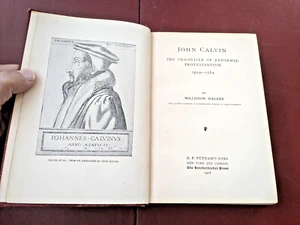 RARE--Heroes of the Reformation JOHN CALVIN by Williston Walker 1906 FAST SHIP - Bild 1 von 4