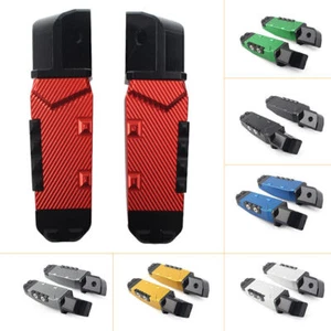 Footpegs Foot Pegs Rest Fit Kawasaki ZX10R ZX6R ZX9R Z650 Z750 Z800 Z900 Z1000 - Picture 1 of 12
