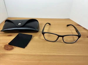 SHEIN Eye Glasses AND Black Cover Case Pouch with Snap and Cloth - Picture 1 of 6
