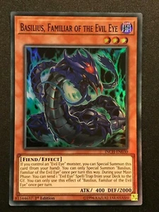 Basilius, Familiar del Mal de Ojo | INCH-EN030 | Súper Raro | 1a Edición | YuGiOh - Imagen 1 de 3