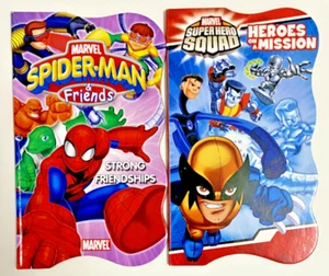 Marvel SPIDER-MAN & FRIENDS & SUPER HERO SQUAD Board Books - Bild 1 von 1