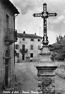 A7923) CERRETO D'ASTI PIAZZA MUNICIPALE MUNICIPIO - Imagen 1 de 2