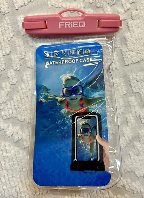 FRiEQ Estuche Impermeable Teléfono Celular para iPhone y otros dispositivos hasta 6” Foto 1 de 4