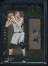2015-16 BOBAN MARJANOVIC 182/199 AUTO PANINI BLACK GOLD ROOKIE RC #6 DEBUTS