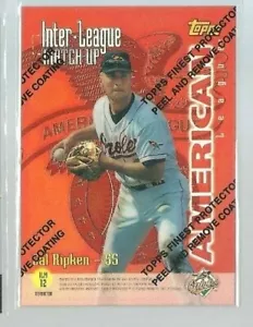 1997 Topps Inter-League Finest Refractors #ILM12 Cal Ripken (ref 90028) - Picture 1 of 1