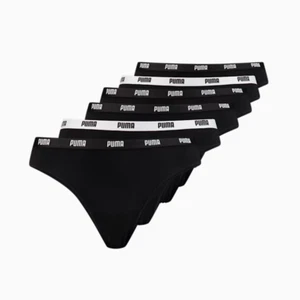 PUMA Women's Strings 6 pack- Size Medium - Picture 1 of 7