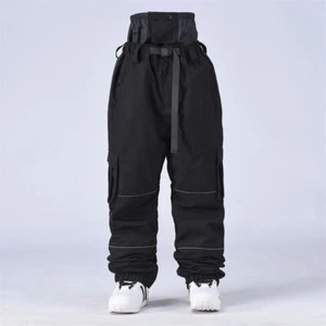 Loose Pants Snowboard Ski Pants Windproof Waterproof Warm and Breathable Unisex - Picture 1 of 22