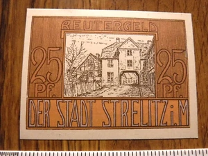 GERMANY NOTGELD 25 PFENNIG 1922 CURRENCY (N91) - Picture 1 of 2