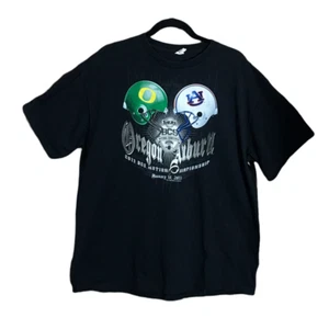 Tostitos BCS 2011 Championship T-Shirt Men's Black Size Large Auburn vs Oregon  - Picture 1 of 4