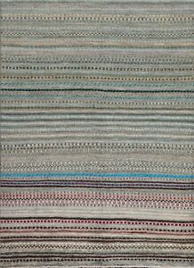 Contemporary Gabbeh Oriental Area Rug Wool Handmade Carpet 5x7 Black Friday Deal