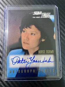 1999 Star Trek TNG Season 7 Autograph Card A7 Patty Yasutake as Nurse Ogawa - Picture 1 of 2