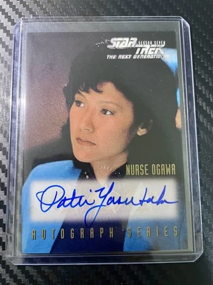 1999 Star Trek TNG Season 7 Autograph Card A7 Patty Yasutake as Nurse Ogawa - Image 1 of 2