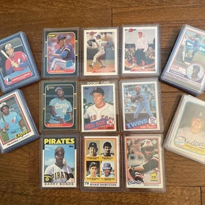 1970s 1980s 1990s Vintage Rookie Card Collection Lot Griffey Jeter Clemens RC - Picture 1 of 14