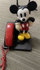 Vintage AT&T Mickey Mouse Telefon - Bild 1 von 8