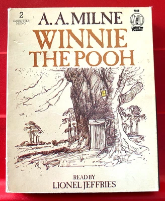 A.A. Milne Winnie The Pooh 2-Tape Audio Book Lionel Jeffries Pooh Bear - image 1 of 4