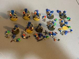 A26607 WARHAMMER 40K MARINES ESPACIALES METAL OOP UNIDAD ESCUADRÓN LOBOS ESPACIALES ANTIGUO - Imagen 1 de 21